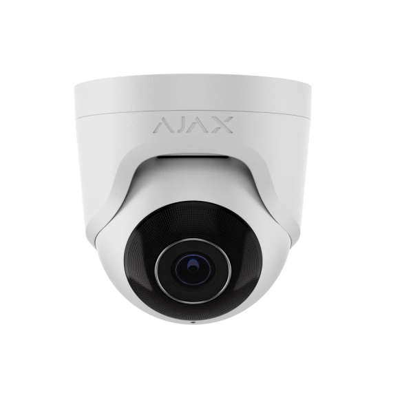 Ajax TurretCam (5 Mp/2.8 mm) White дротова охоронна IP – камера