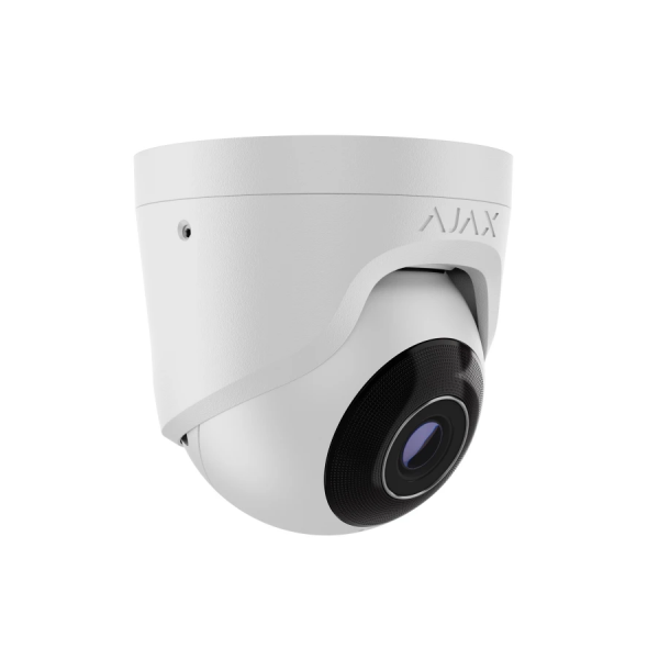 Ajax TurretCam (5 Mp/2.8 mm) White дротова охоронна IP – камера