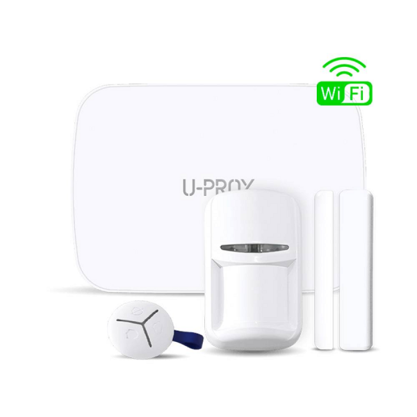 Комплект бездротової охоронної сигналізації U-Prox MP WiFi S White