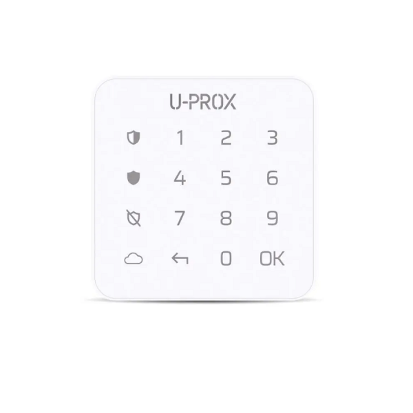 Миниатюрная клавиатура U-Prox Keypad G1  White
