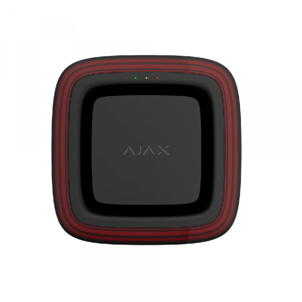 Бездротовий адресний пожежний оповіщувач світлозвуковий Ajax EN54 FireProtect (Sounder/VAD) Jeweller black