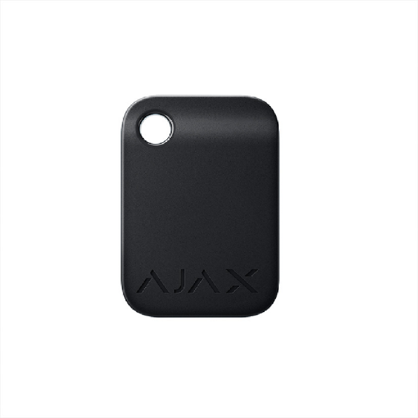 Брелок для управління охоронною системою Ajax Tag Black (комплект 100 шт)
