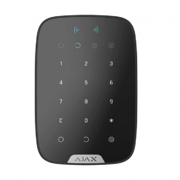 Бездротова сенсорна клавіатура Ajax Key Pad Plus Black