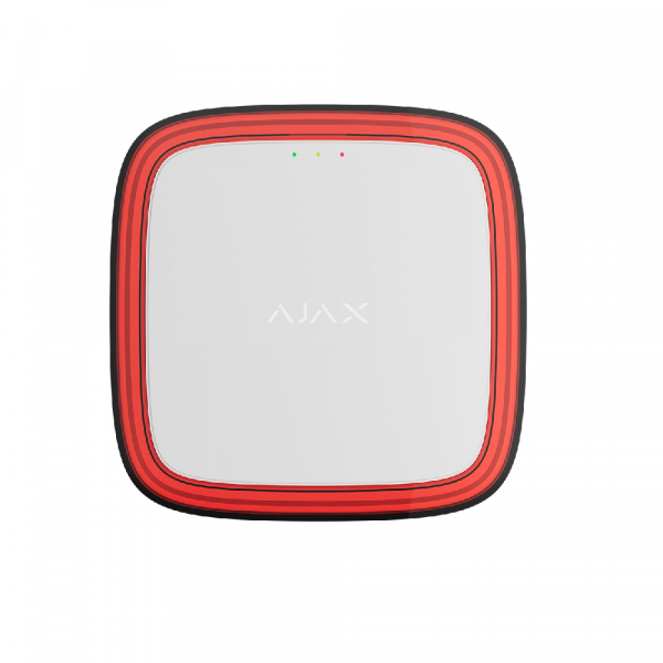 Бездротовий адресний пожежний оповіщувач світловий Ajax EN54 FireProtect (VAD) Jeweller white