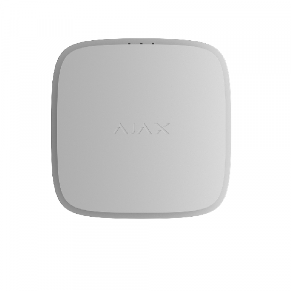 Бездротовий адресний пожежний сповіщувач точковий тепловий Ajax EN54 FireProtect (Heat) Jeweller white