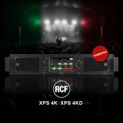 Нові підсилювачі RCF XPS 4K / XPS 4KD: видатна потужність та можливості DSP-обробки