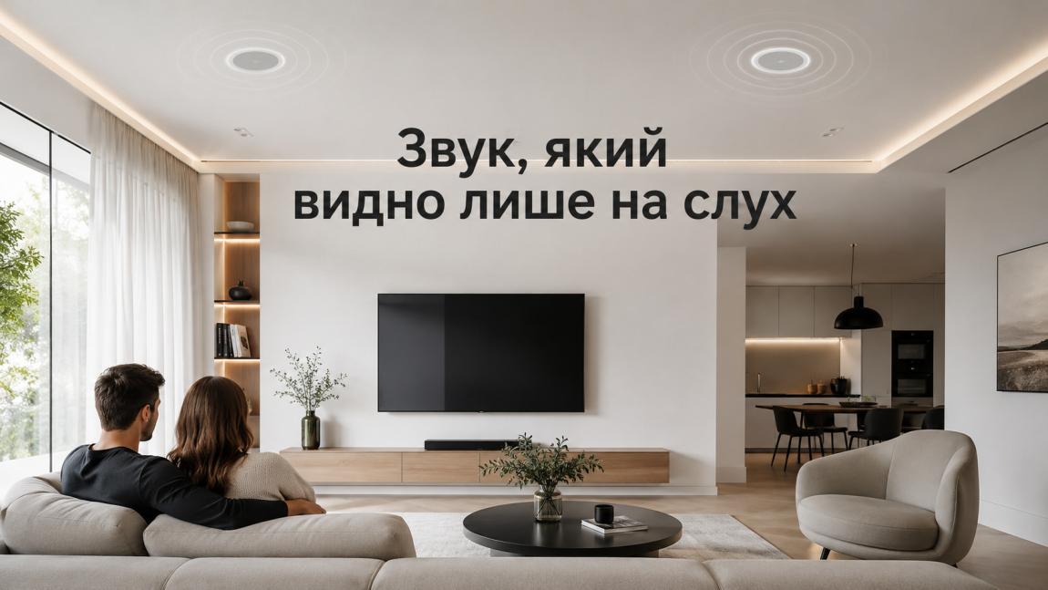 Акустика-невидимка: як вибрати безрамкові динаміки для сучасного інтер'єру