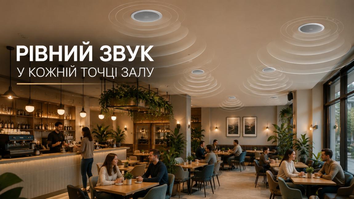 Скільки динаміків потрібно для рівного звуку в залі: пояснюємо