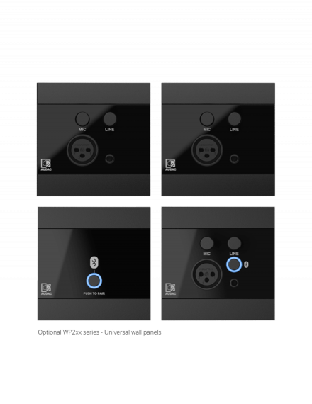 Фото Активний комплект настінної акустики Audac ARES5A (пара)