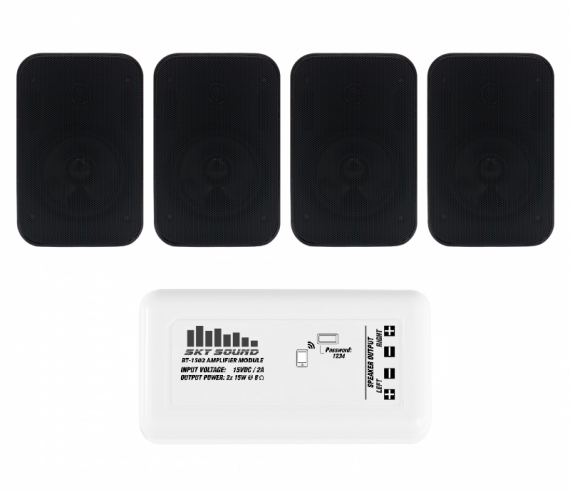 Фото Акустичний комплект SKY SOUND BT-1404 BLACK