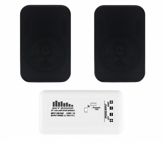 Фото Акустичний комплект SKY SOUND BT-2402 BLACK