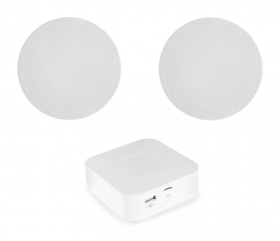 Фото Акустичний комплект SKY SOUND BT-6502 WHITE