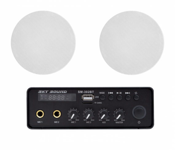 Фото Акустичний комплект SKY SOUND SMF-3622 WHITE