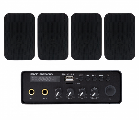 Фото Акустичний комплект SKY SOUND SMP-1424 BLACK