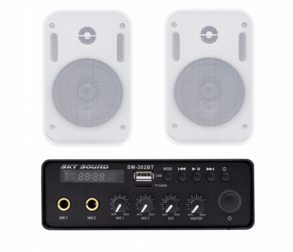 Фото Акустичний комплект SKY SOUND SMP-2422 WHITE