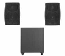 Акустичний комплект SKY SOUND SUBT-10B/LS (2*40Вт) BLACK