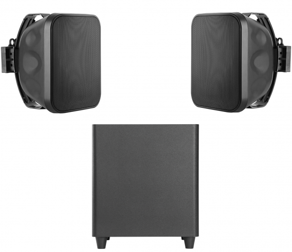 Фото Акустичний комплект SKY SOUND SUBT-10B/OS (2*40Вт) BLACK