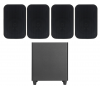 Фото Акустичний комплект SKY SOUND SUBT-10B/PM (2*40Вт) BLACK