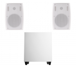 Акустичний комплект SKY SOUND SUBT-10W/LS (2*40Вт) WHITE