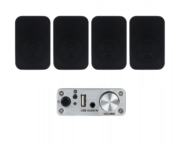 Фото Акустичний комплект SKY SOUND WIFI BOX-1404 BLACK