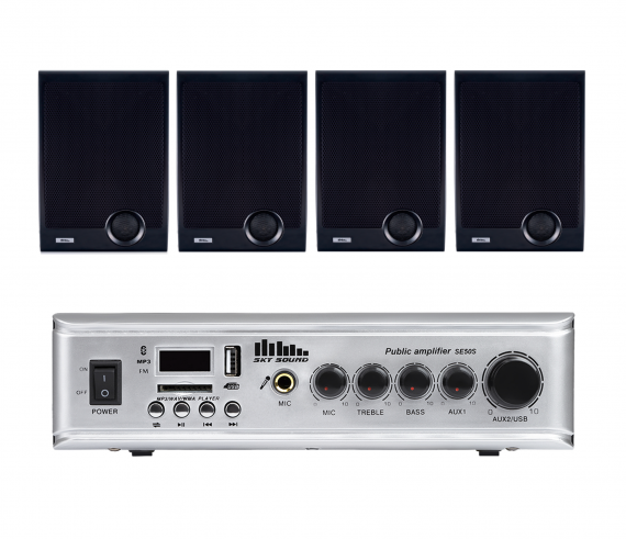 Фото Акустичний комплект SKY SOUND WSE-2504 BLACK