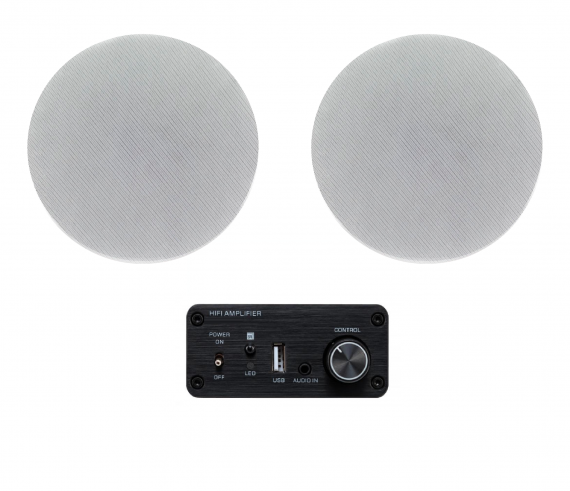 Фото Акустичний комплект SKY SOUND BOX PRO-4402 WHITE