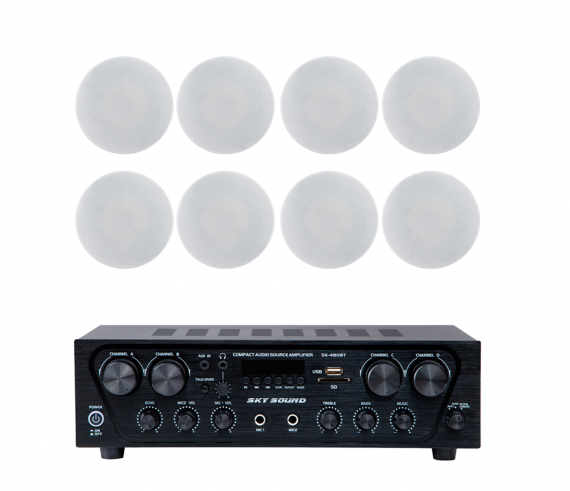 Фото Акустичний комплект SKY SOUND SKС-4808F6