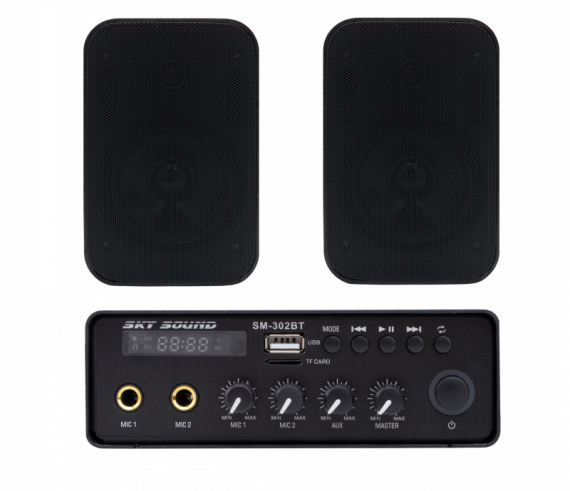 Фото Акустичний комплект SKY SOUND SMP-2422 BLACK
