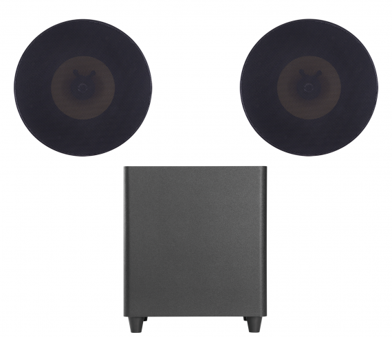 Фото Акустичний комплект SKY SOUND SUBT-10B/FLC-6 (2*50Вт) BLACK (ONLY BT)