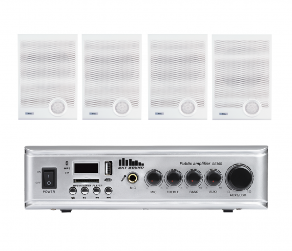 Фото Акустичний комплект SKY SOUND WSE-2004 WHITE