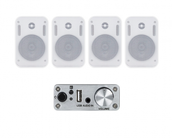 Фото Акустичний комплект SKY SOUND WIFI BOX-1404 WHITE