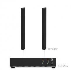 Комплект настінних колонок Audac CONGRESS6.3I (2 x KYRA12 + SCP224)