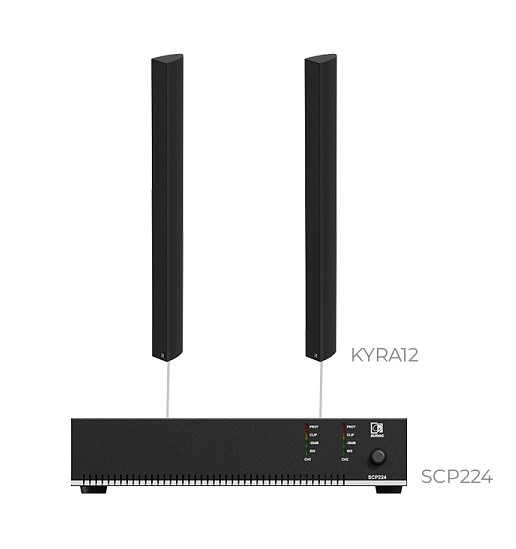 Фото Комплект настінних колонок Audac CONGRESS6.3I (2 x KYRA12 + SCP224)
