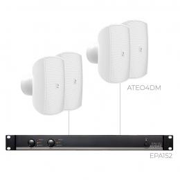 Комплект настінних колонок Audac FESTA4.4M (4 x ATEO4DM + EPA152)