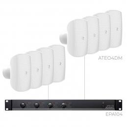 Комплект настінних колонок Audac FESTA4.8M (8 x ATEO4DM + EPA104)