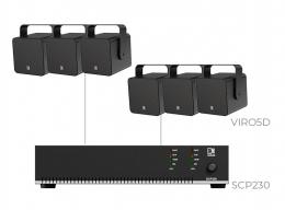 Комплект настінних колонок Audac FESTA5.6I (6 x VIRO5D + SCP230)