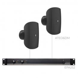 Комплект настінних колонок Audac FESTA6.2M (2 x ATEO6DM + EPA252)