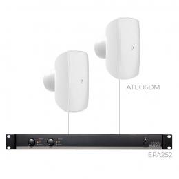 Комплект настінних колонок Audac FESTA6.2M (2 x ATEO6DM + EPA252)