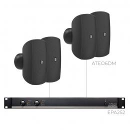 Комплект настінних колонок Audac FESTA6.4M (4 x ATEO6DM + EPA252)