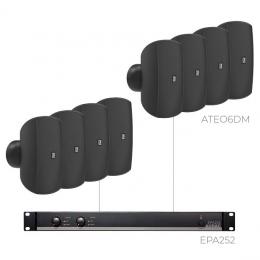 Комплект настінних колонок Audac FESTA6.8M (8 x ATEO6DM + EPA252)