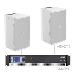 Комплект настінних колонок Audac FORTE12.2V (2 x VEXO112 + SMA750)