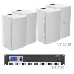 Комплект настінних колонок Audac FORTE15.4V (4 x VEXO115 + SMA750)