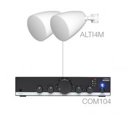 Комплект настінних колонок Audac LENTO4.2M (2 x ALTI4M + COM104)