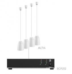 Комплект настінних колонок Audac LENTO4.4I (4 x ALTI4 + SCP212)