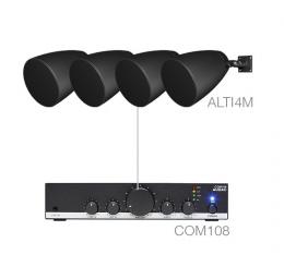 Комплект настінних колонок Audac LENTO4.4M (4 x ALTI4M + COM108)