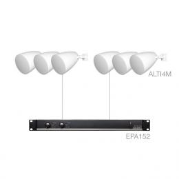 Комплект настінних колонок Audac LENTO4.6EM (6 x ALTI4M + EPA152)