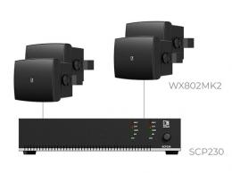 Комплект настінних колонок Audac PURRA8.4IO (4 x WX802MK2/O + SCP230)