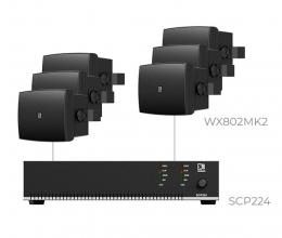 Комплект настінних колонок Audac PURRA8.6I (6 x WX802MK2 + SCP224)