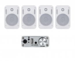 Акустичний комплект SKY SOUND WIFI BOX-2404 WHITE