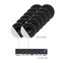 Комплект стельової акустики Audac CANTO5.12 (12 x CENA506 + COM108)